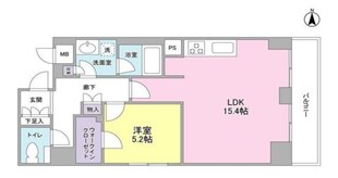 アイム白金高輪の物件間取画像